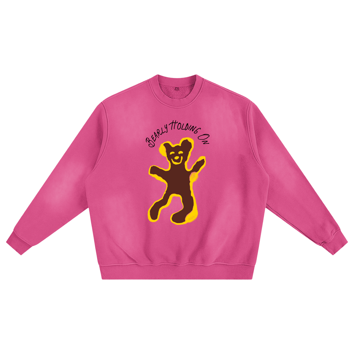 Bearly Holding On Crewneck