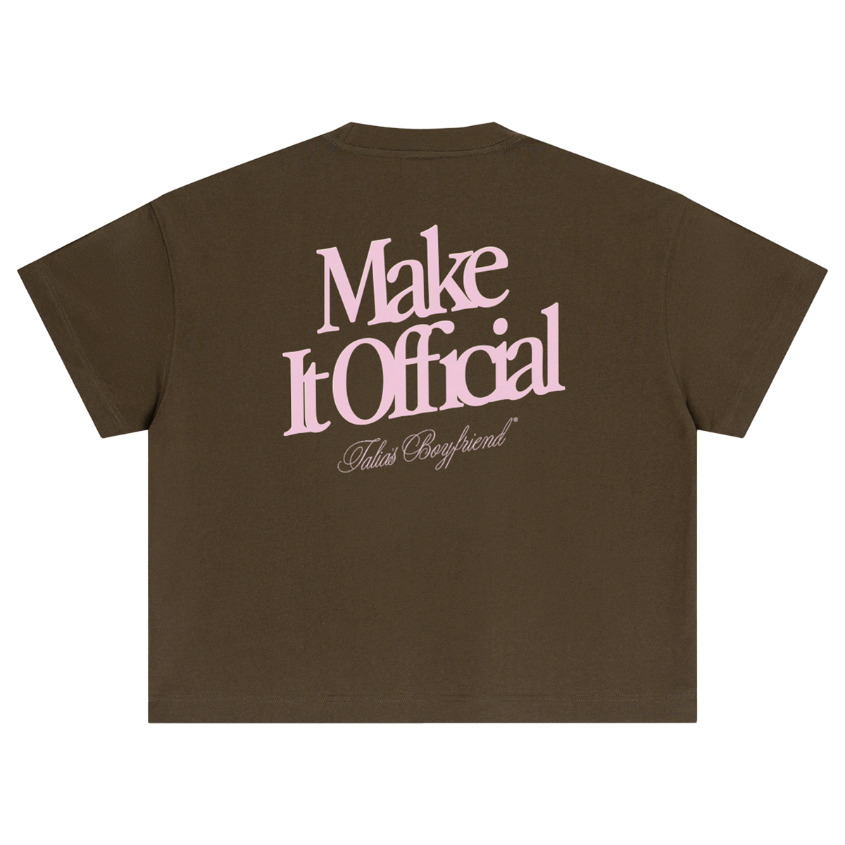 Make It Official Boxy Tee
