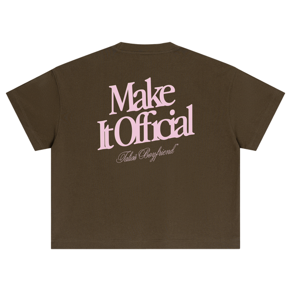 Make It Official Boxy Tee