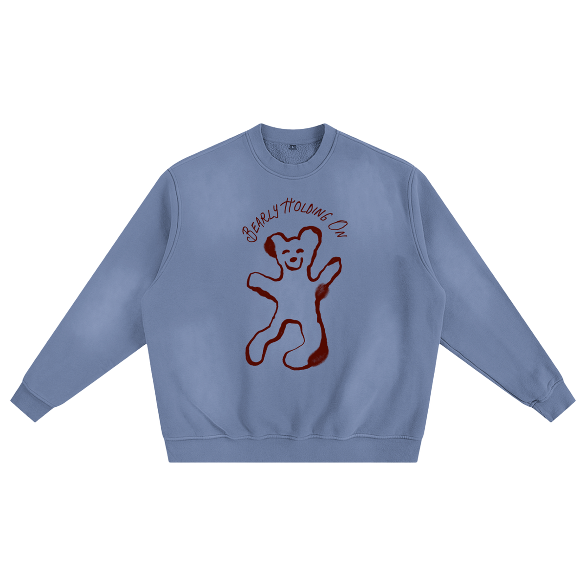 Bearly Holding On Crewneck