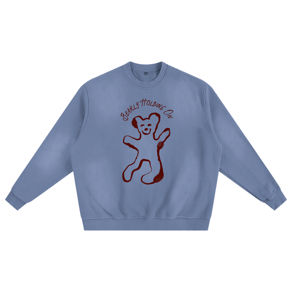 Bearly Holding On Crewneck